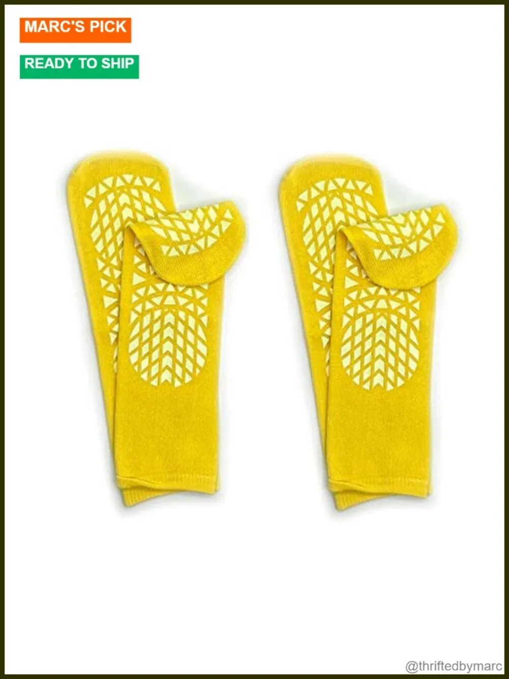 Non-Slip Safety Socks Double-Sided Tread Medical Grade